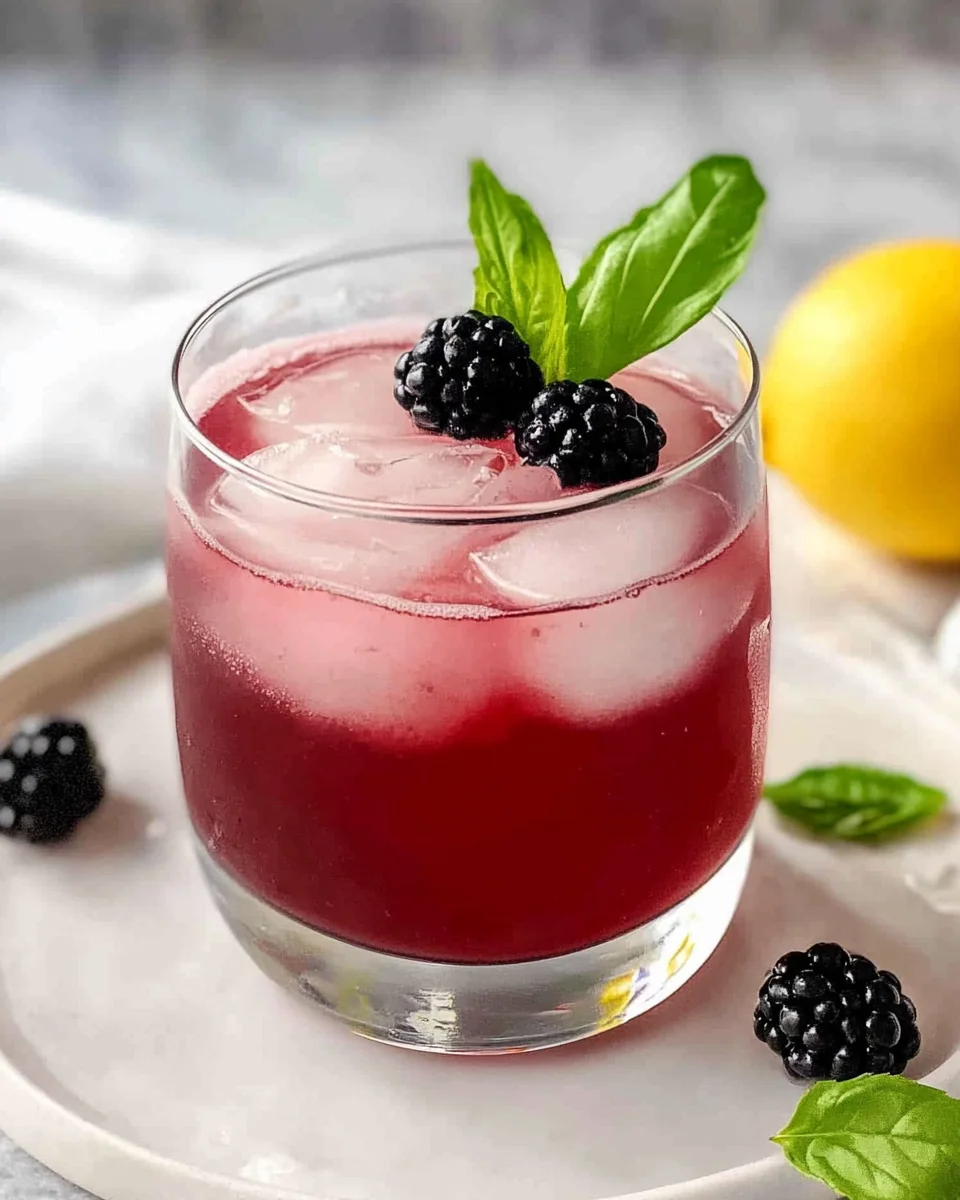 Delicious Blackberry Lemon Mocktail Recipe You ll Love Blackberry
