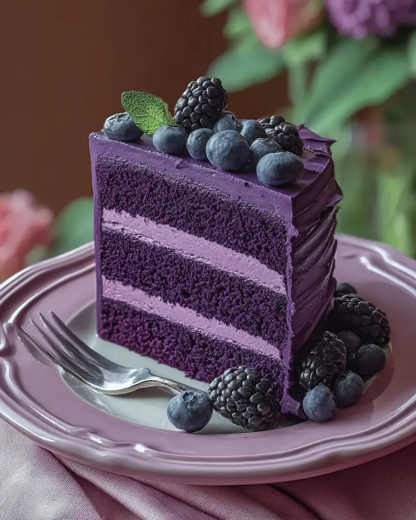 Purple Velvet Cake