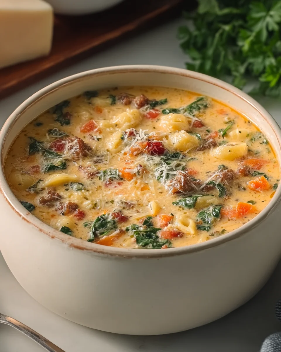 Italian Sausage Pasta Soup Italian