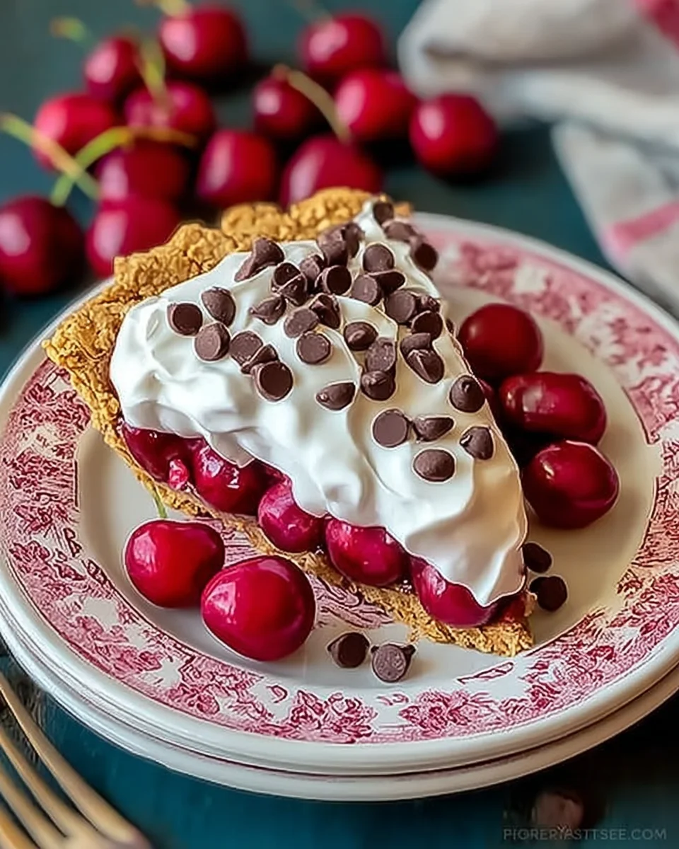 Cherry Chocolate Chip Pie Cherry