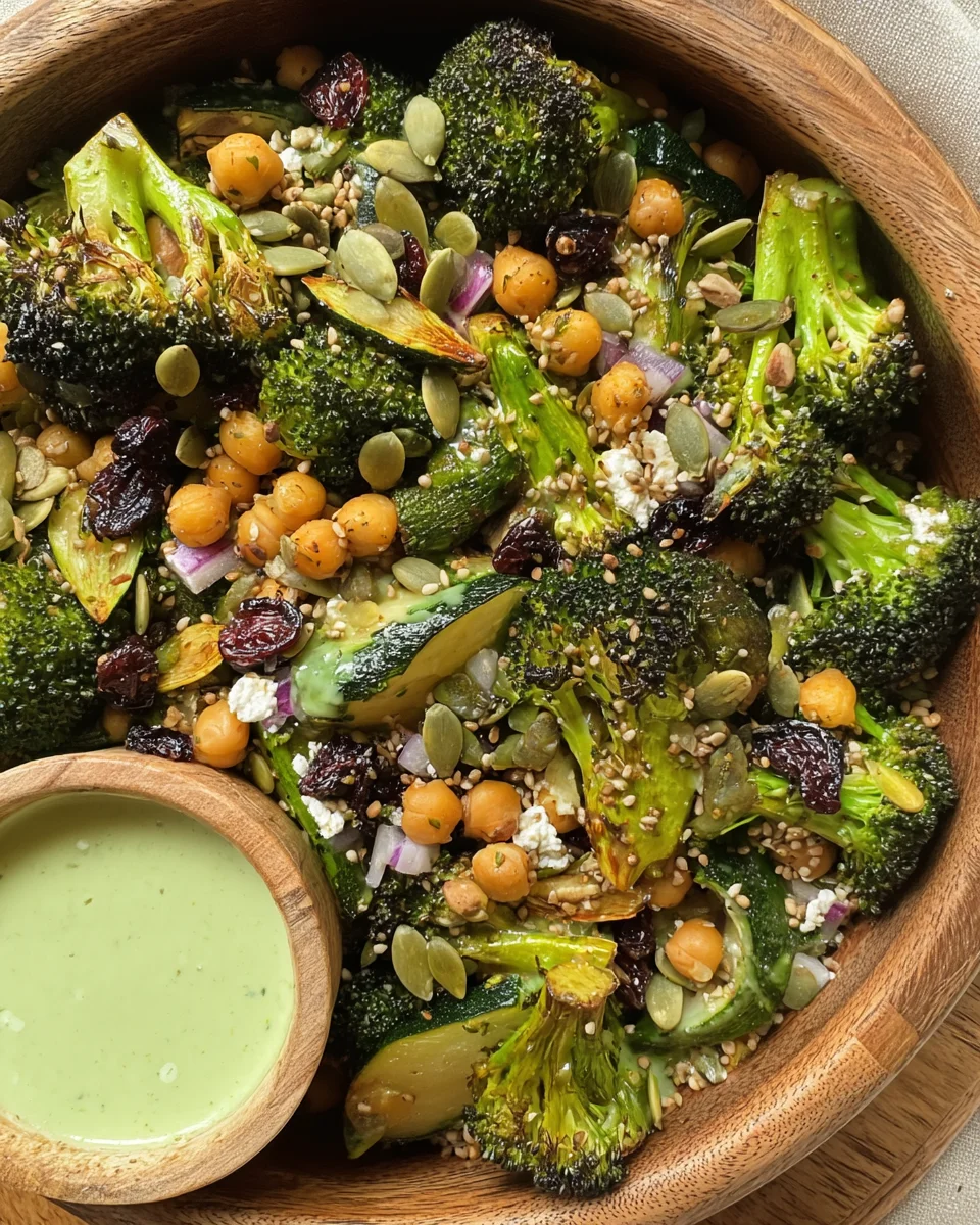 Roasted Broccoli Salad Roasted