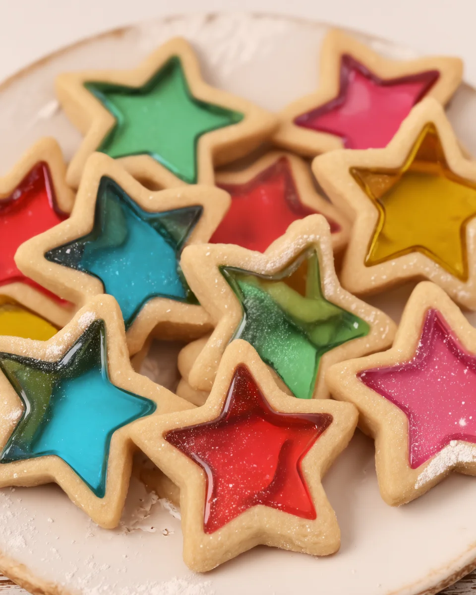 Stained Glass Cookies Stained
