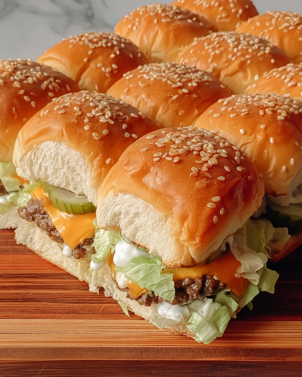 Big Mac Sliders Big