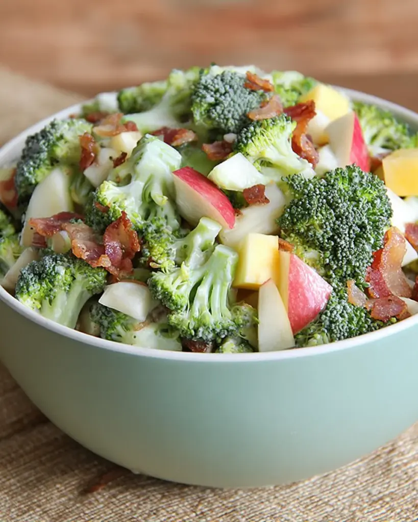 Honeycrisp Apple and Broccoli Salad Honeycrisp Apple and Broccoli Salad