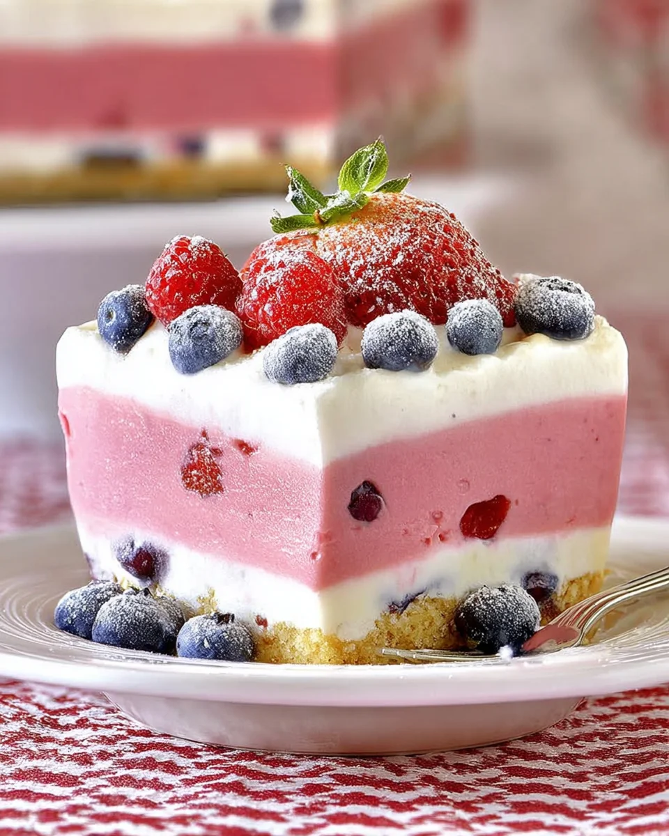 No Bake Summer Berry Delight No