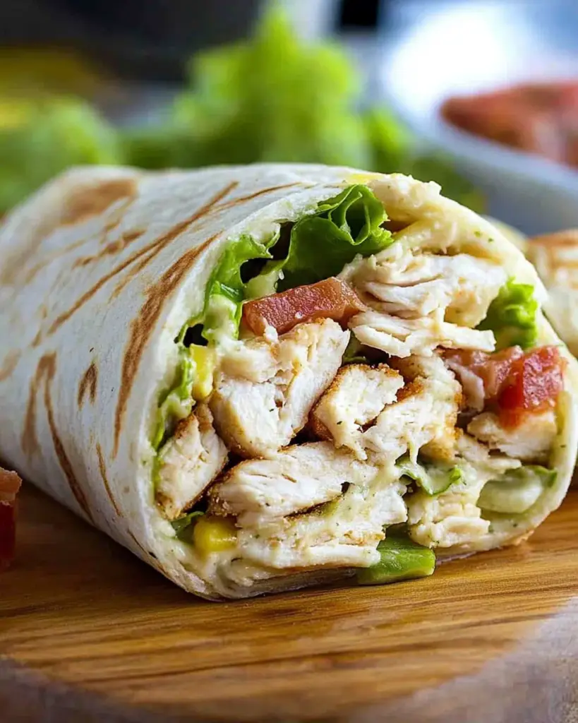 Chicken Caesar Wrap Chicken Caesar Wrap