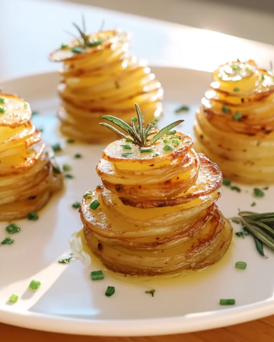 Crispy Potato Stacks Crispy