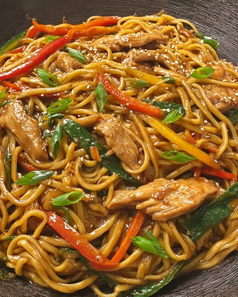 Chicken Noodle Stir Fry