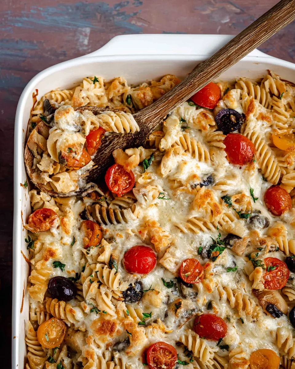 Baked Mediterranean Pasta Baked