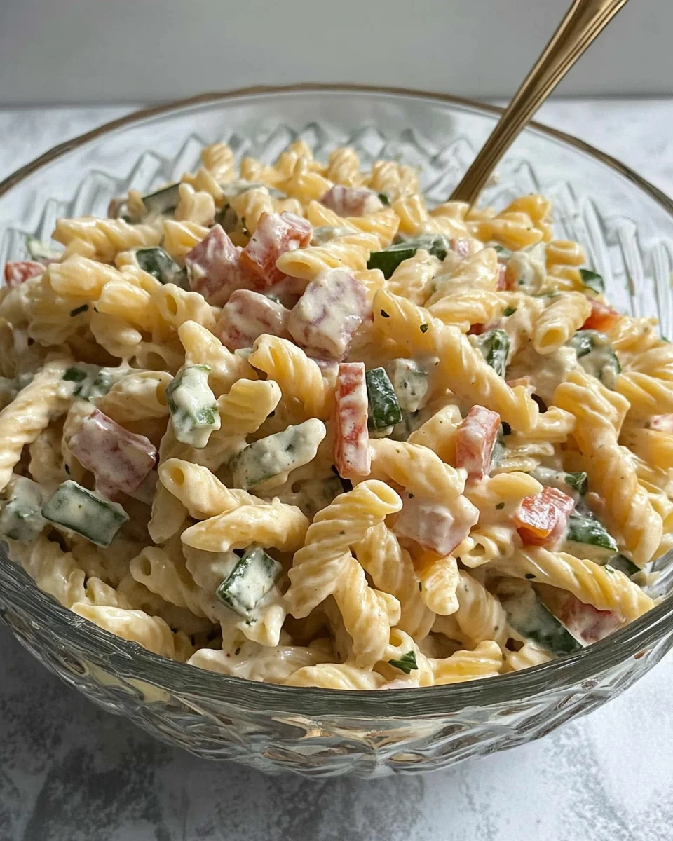 Creamy Pasta Salad Creamy