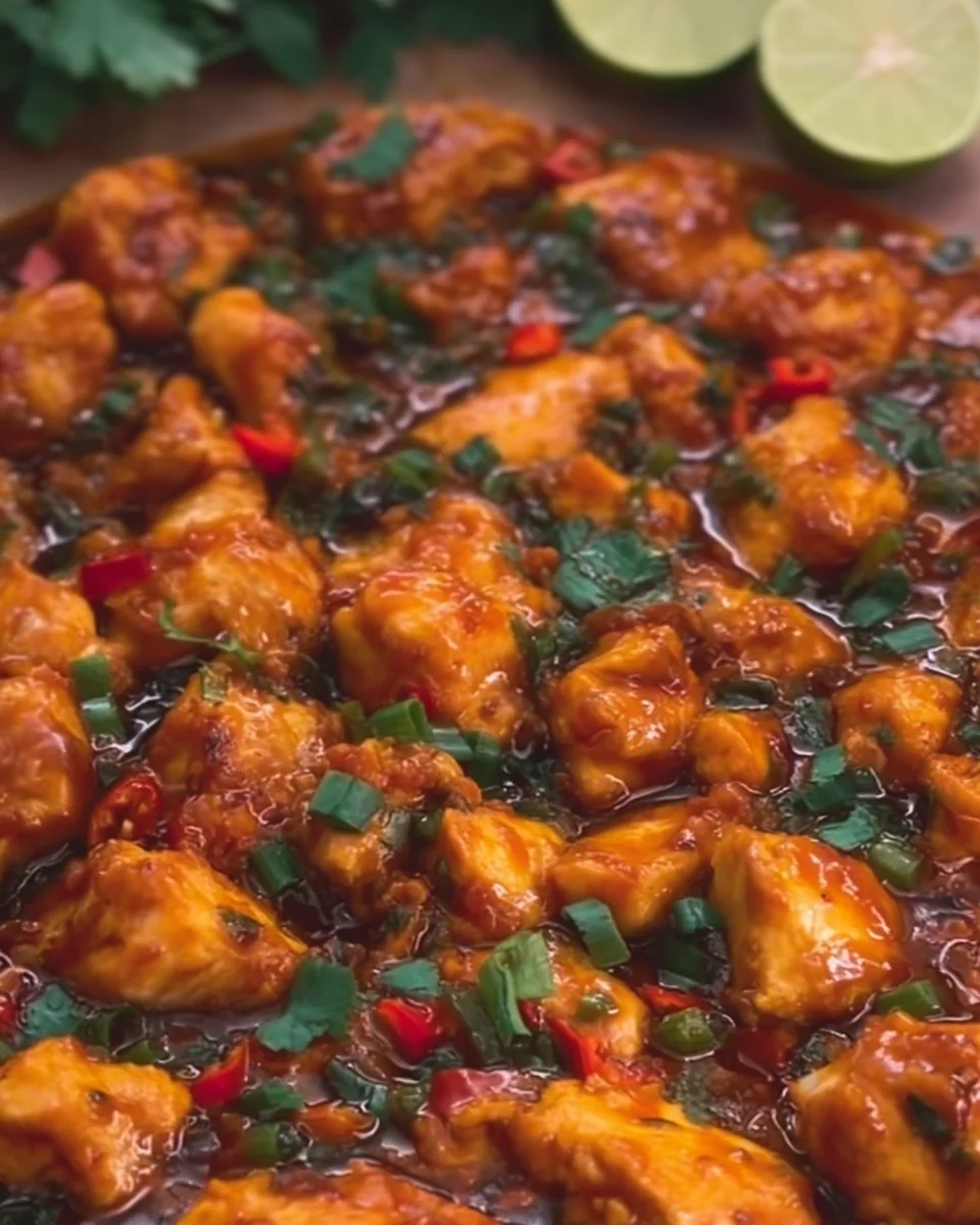Zesty Garlic Chilli Chicken Zesty