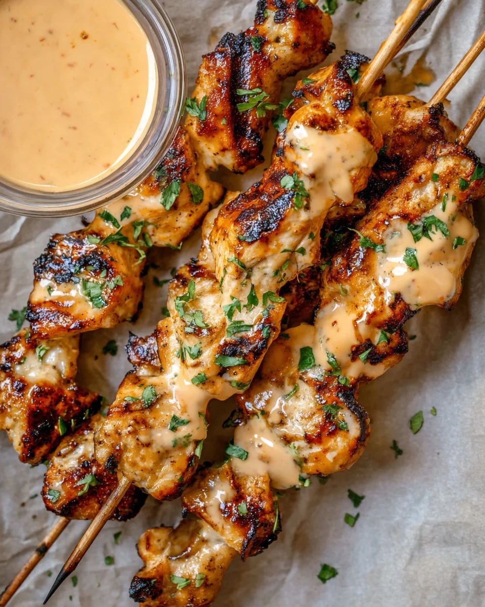 Bang Bang Chicken Skewers Bang