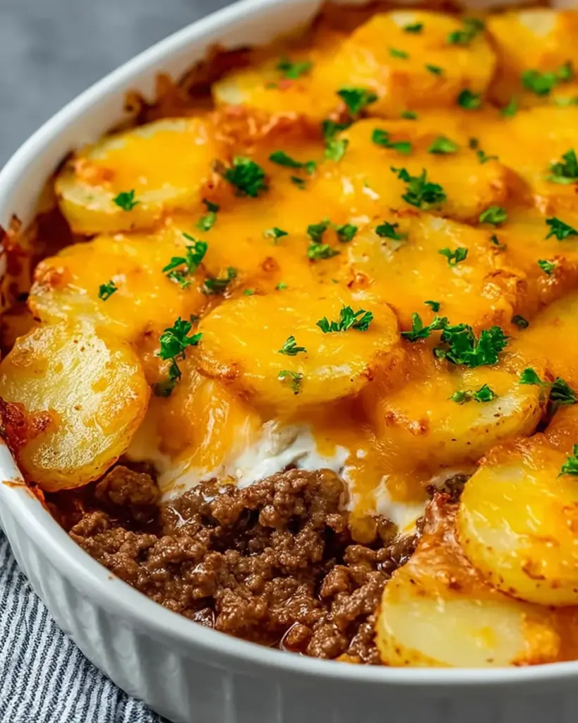 Hobo Casserole Ground Beef Recipe