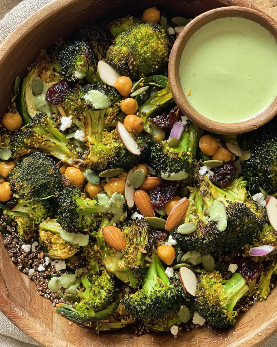 Roasted Broccoli Salad Roasted