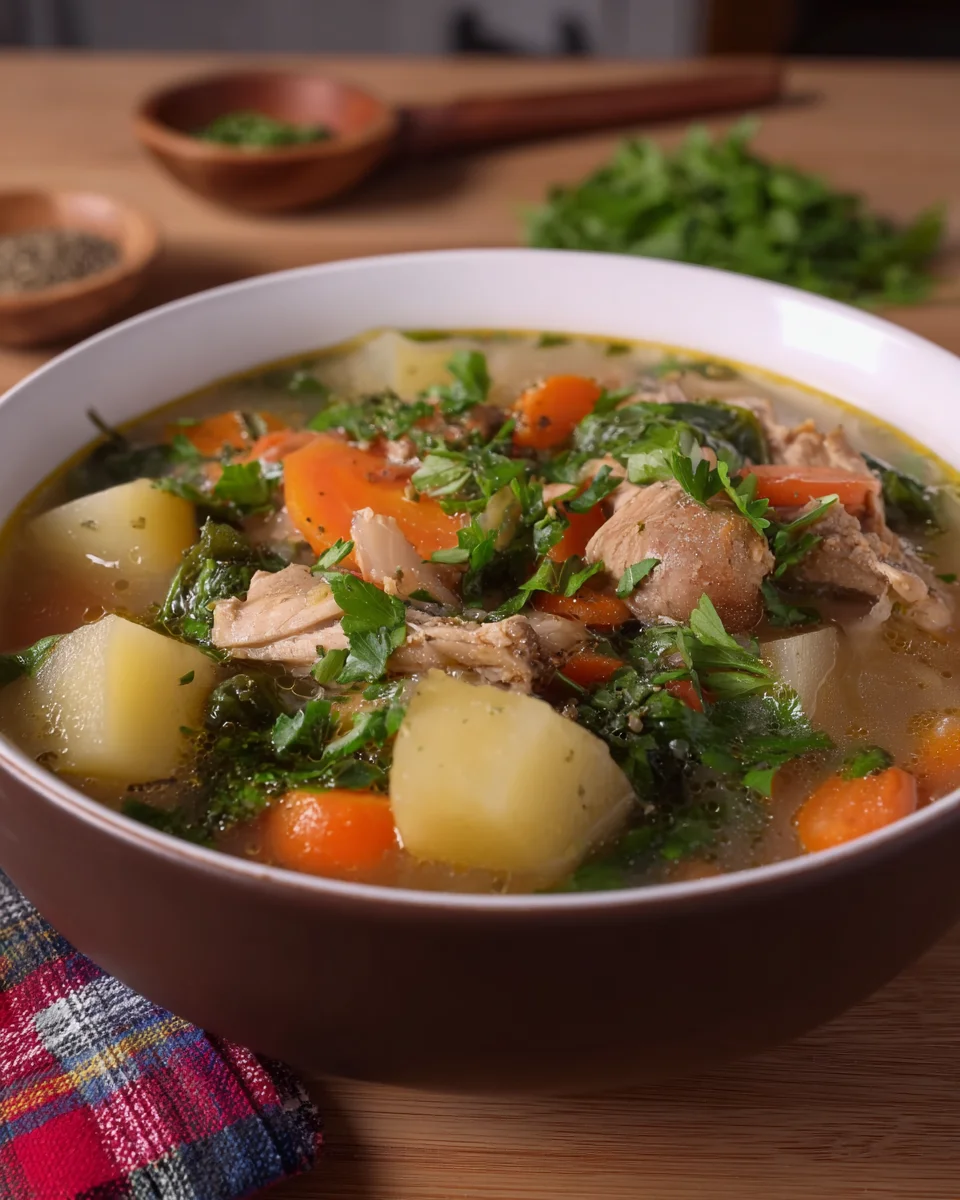 RUSTIC CHICKEN SOUP RUSTIC