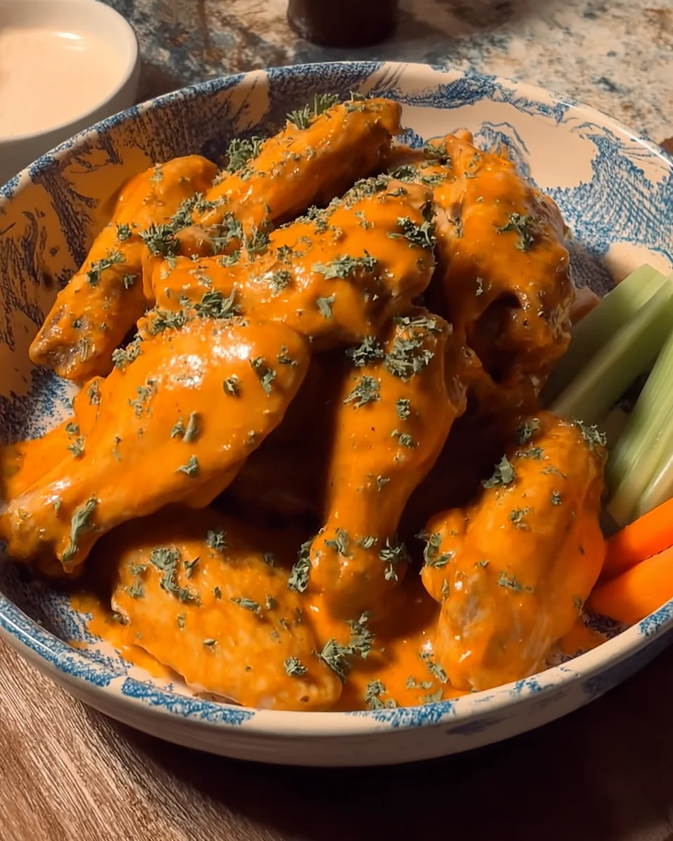 Creamy Buffalo Wings Creamy