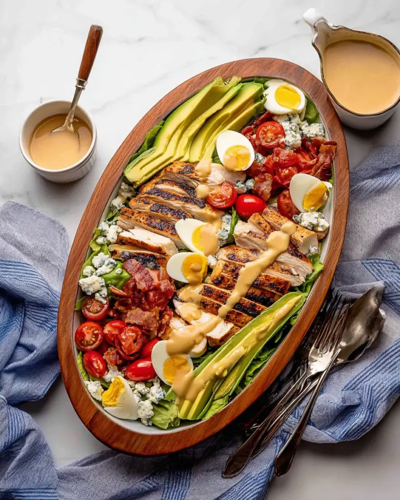 Grilled Chicken Cobb Salad with Honey Dijon