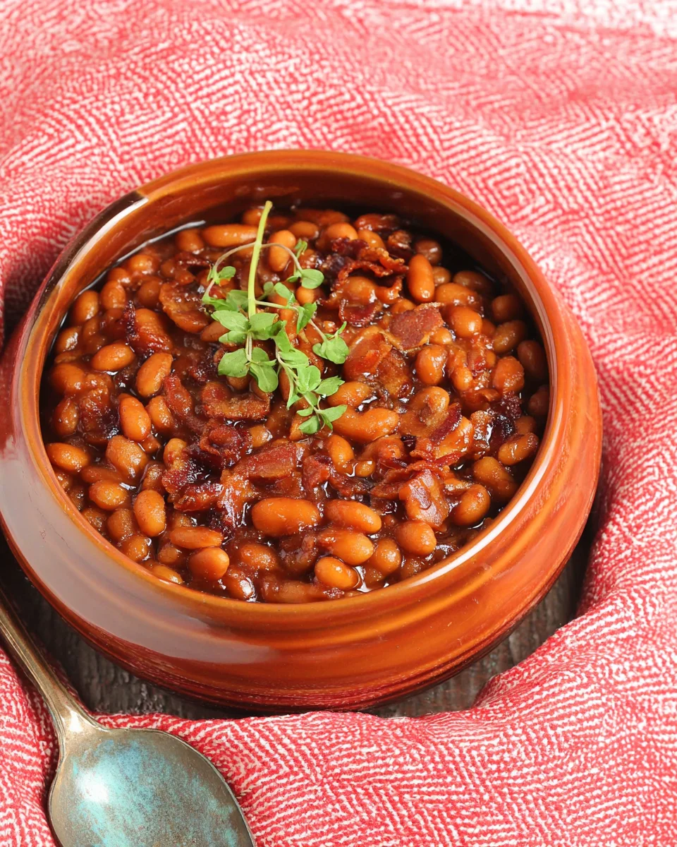 Crockpot Bacon-Bourbon Baked Beans Crockpot