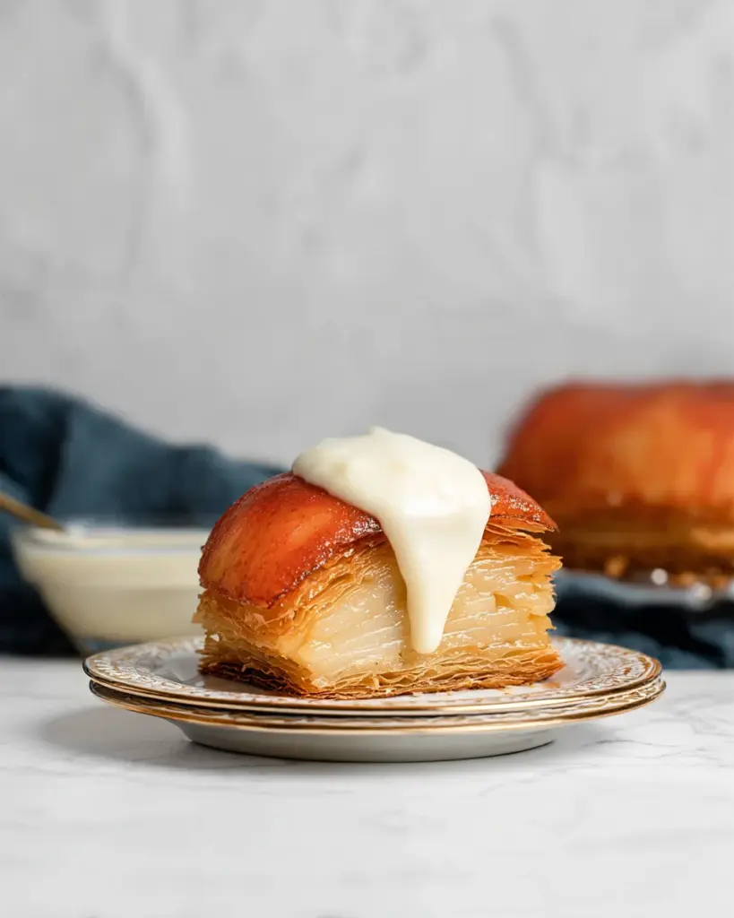 Apple Mille Feuille with Vanilla Custard (gluten-free) Apple Mille Feuille with Vanilla Custard (gluten-free)