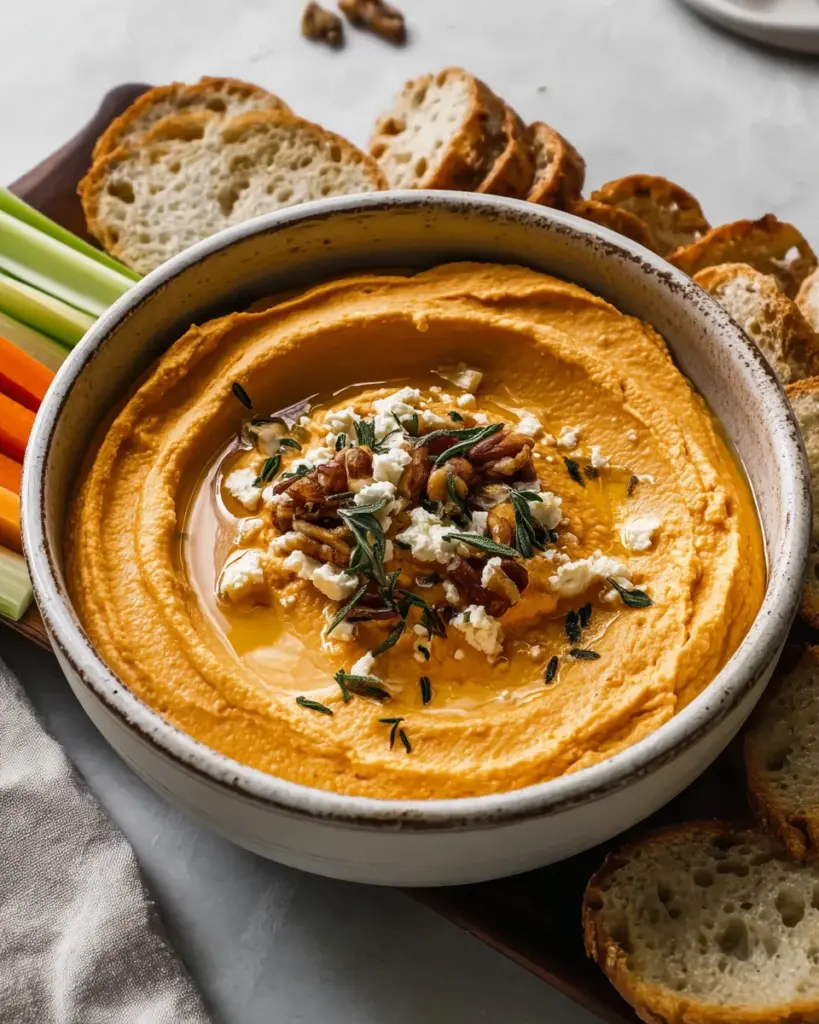 Pumpkin Whipped Feta Dip Pumpkin Whipped Feta Dip