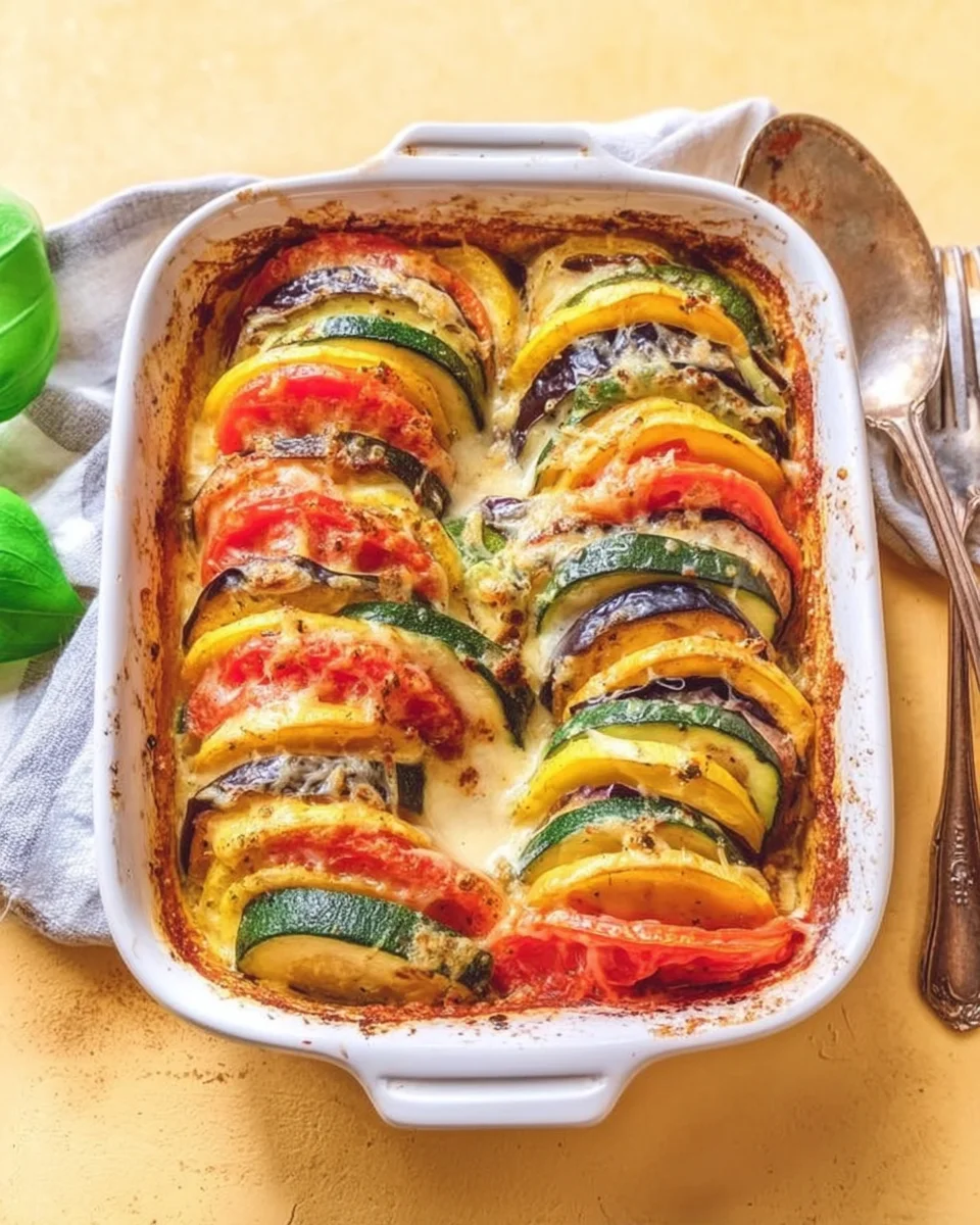 Summer Vegetable Gratin Summer