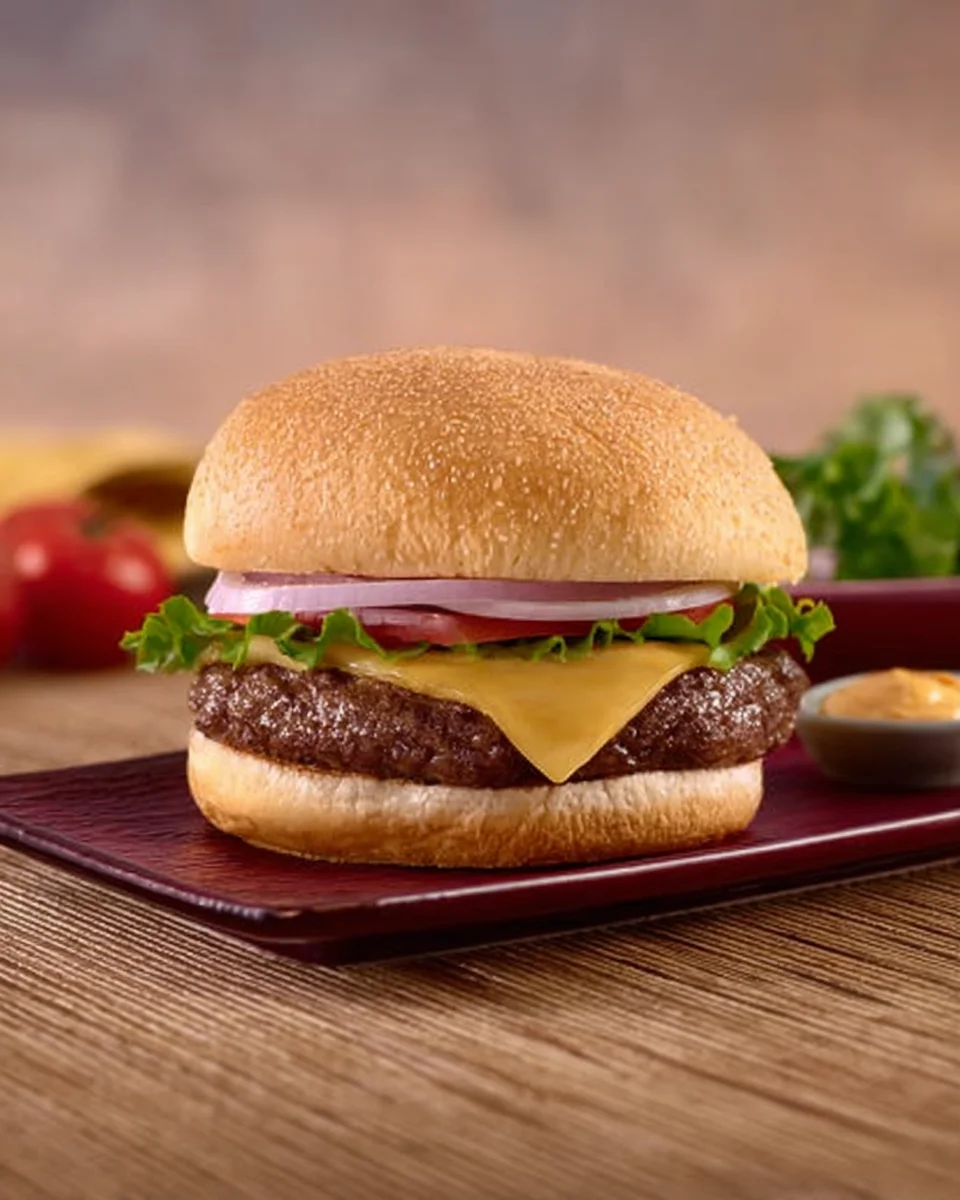 All American Cheese Burger All