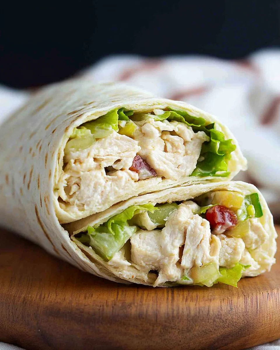 Chicken Caesar Wrap Chicken