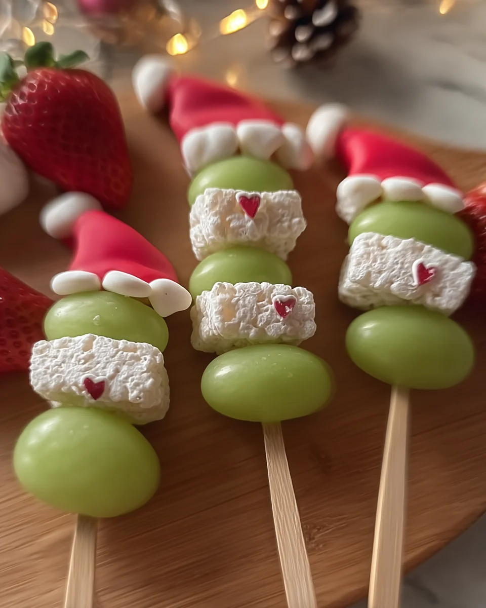 Grinch snacks Grinch