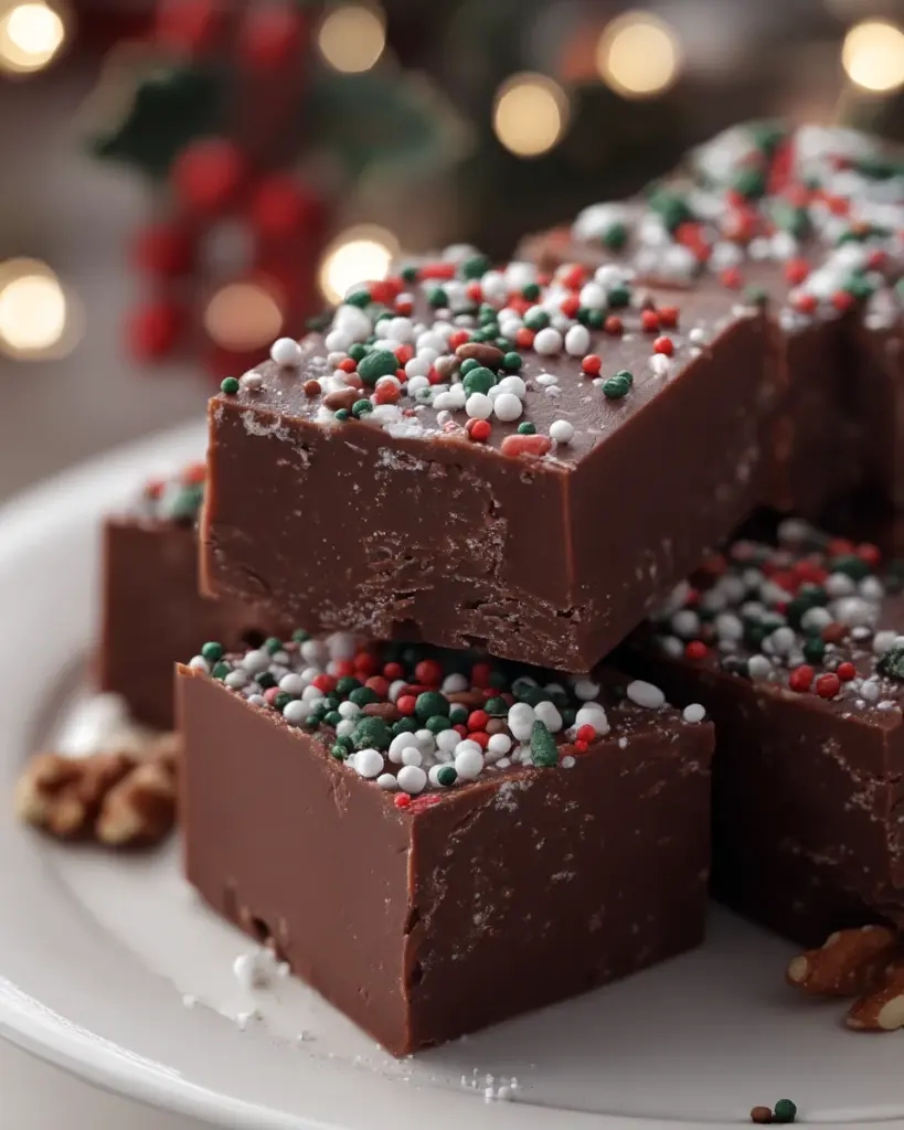 Easy Christmas Fudge Easy Christmas Fudge