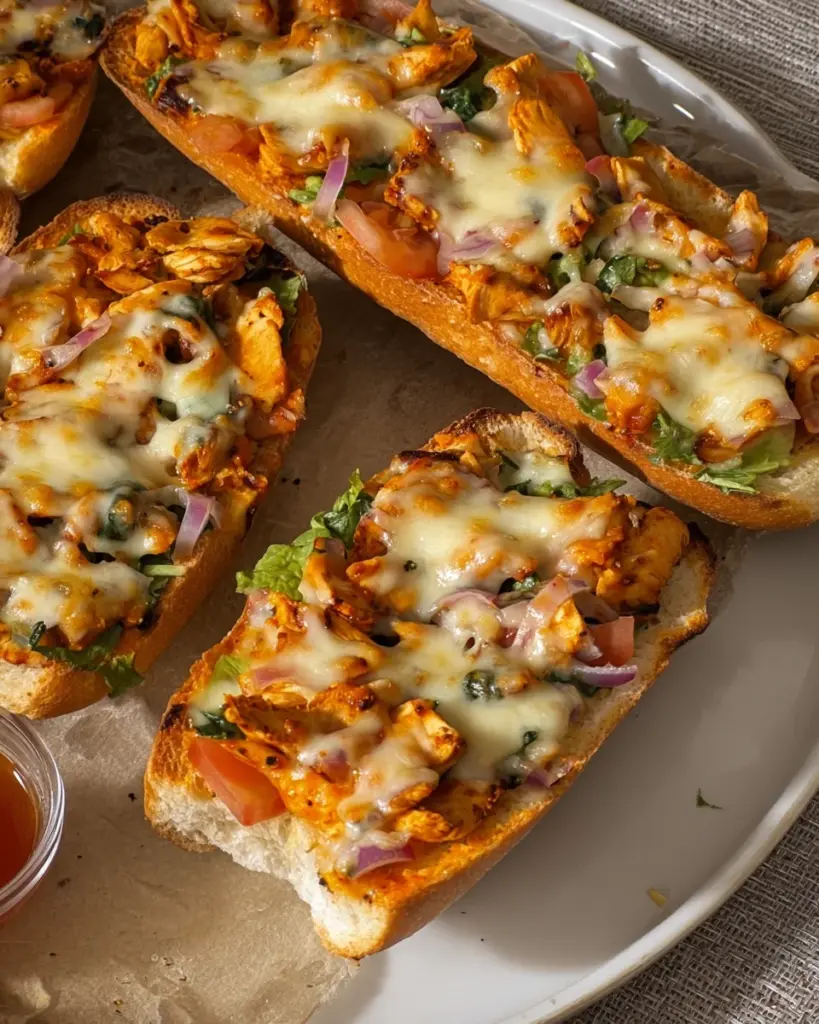 Creamy Sweet Chilli Cajun Chicken Baguettes