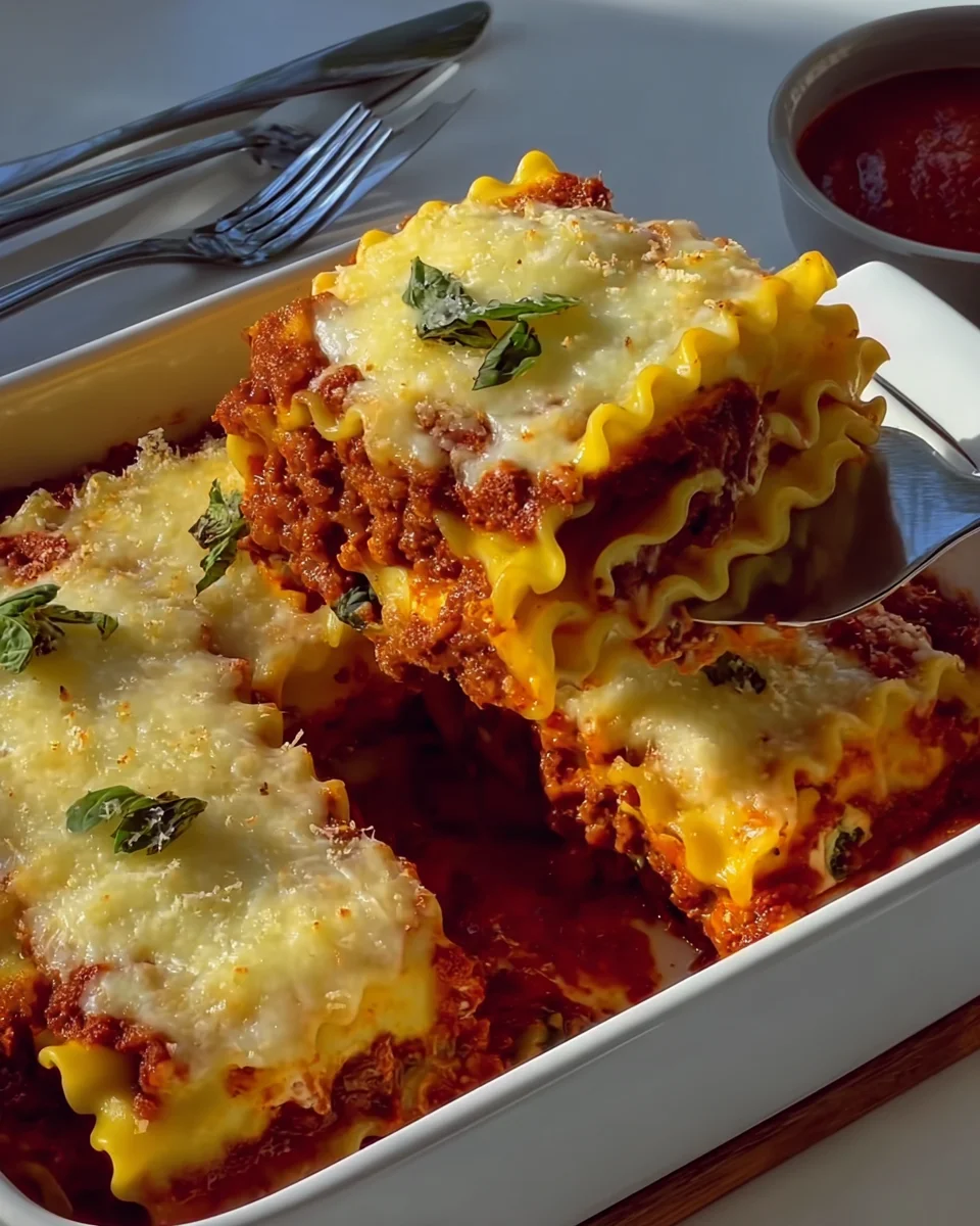 Lasagna Roll-Ups Lasagna