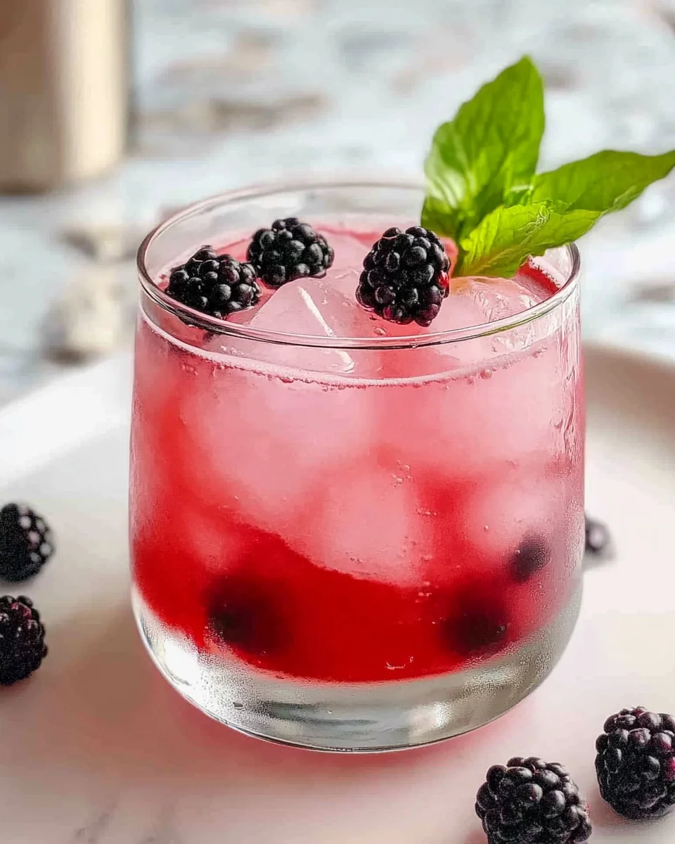 Delicious Blackberry Lemon Mocktail Recipe You ll Love Blackberry