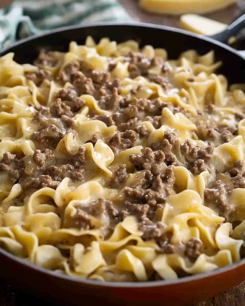 Ground Beef Stroganoff Ground