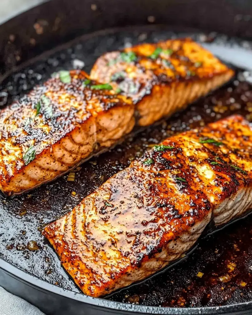 Cajun Honey Butter Grilled Salmon