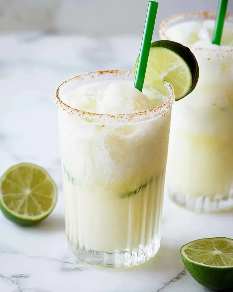Frozen Limonada de Coco Colombian Lime and Coconut Drink Recipe