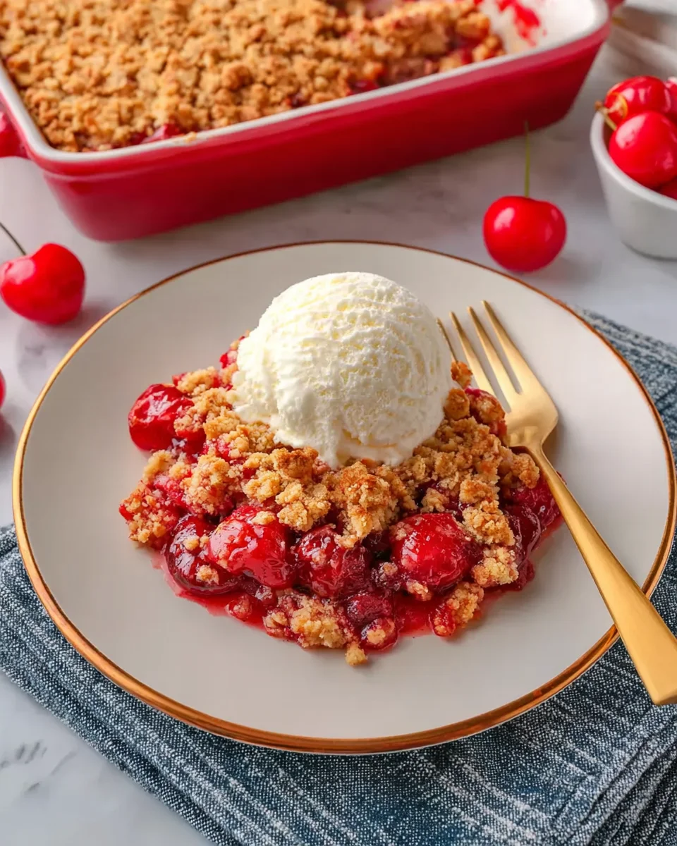 Cherry Crumble Cherry