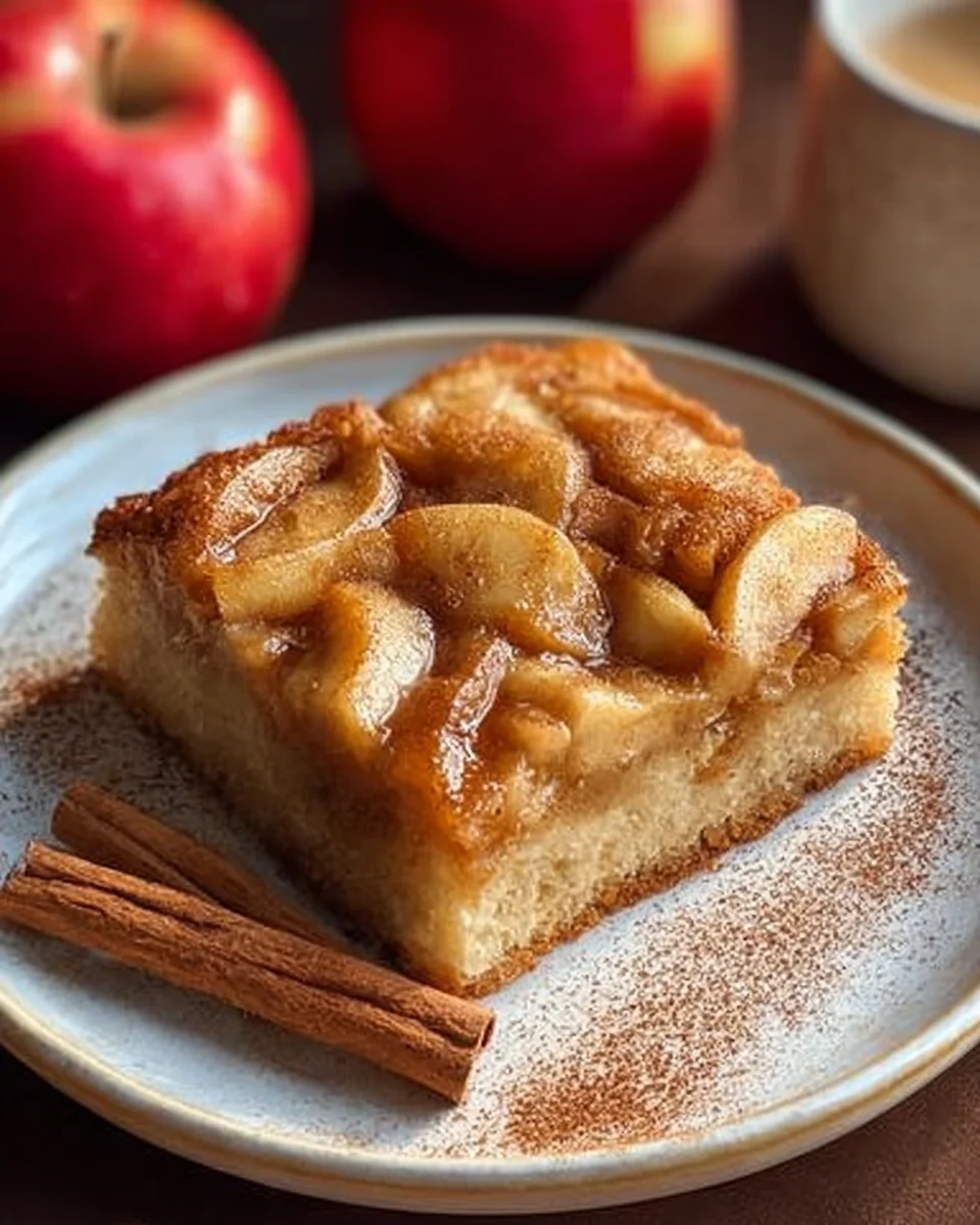 Apple Cinnamon Sheet Cake Apple