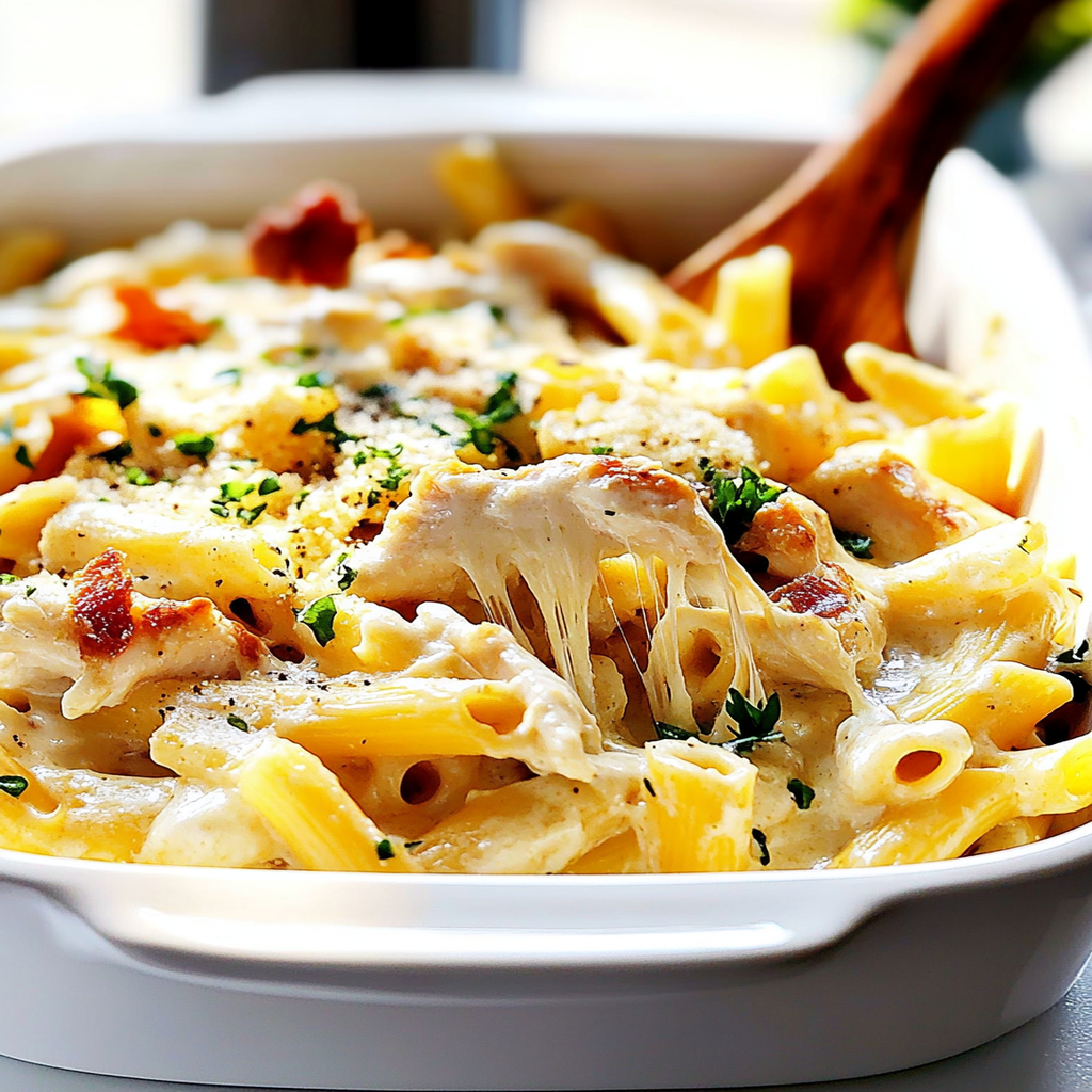 Chicken Ziti Alfredo