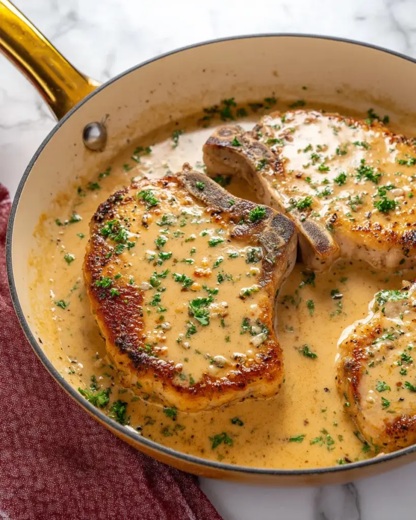 Garlic Parmesan Pork Chops