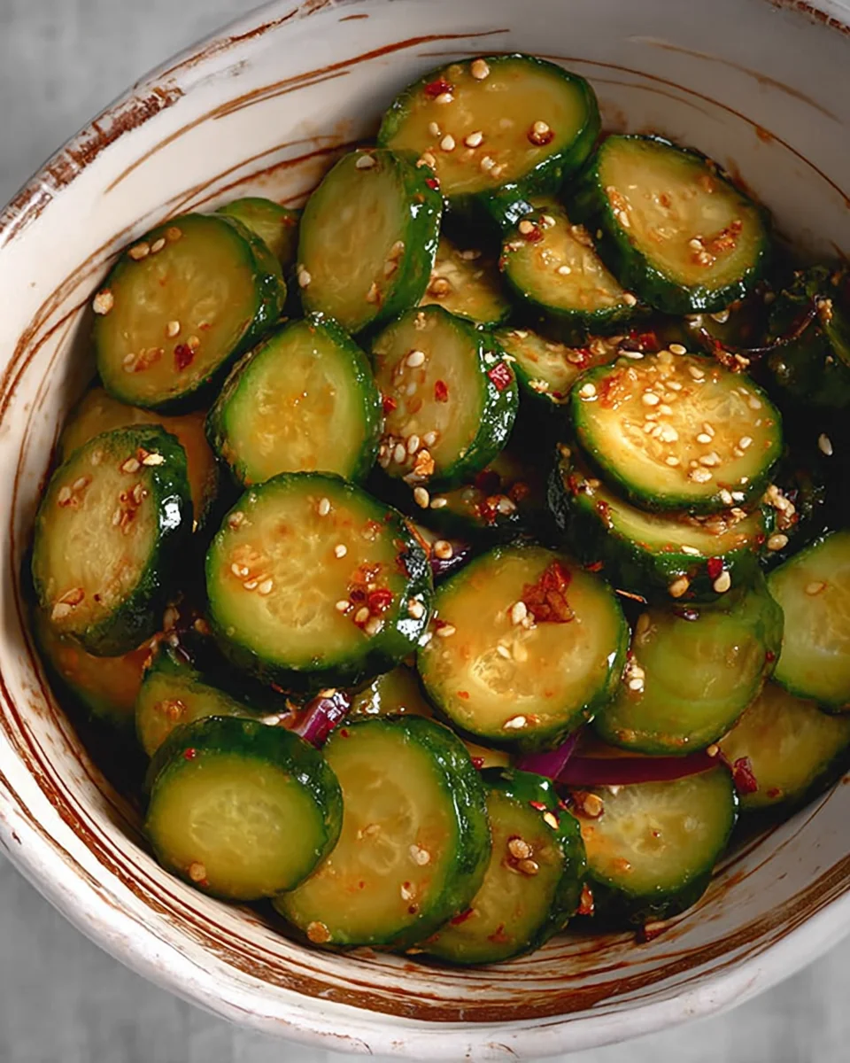 Crunchy Cucumber Salad Crunchy