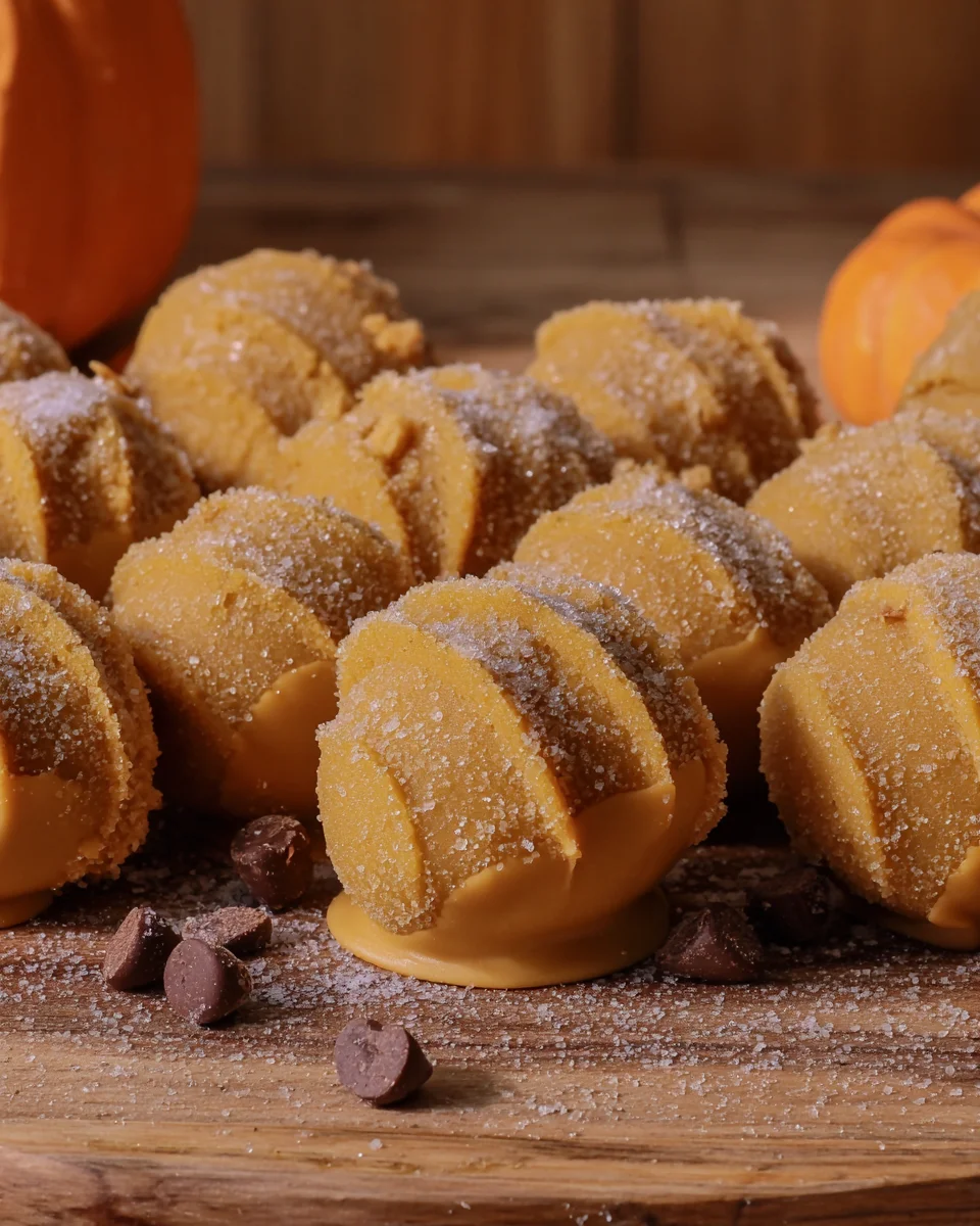 Pumpkin Pie Cheesecake Truffles Pumpkin