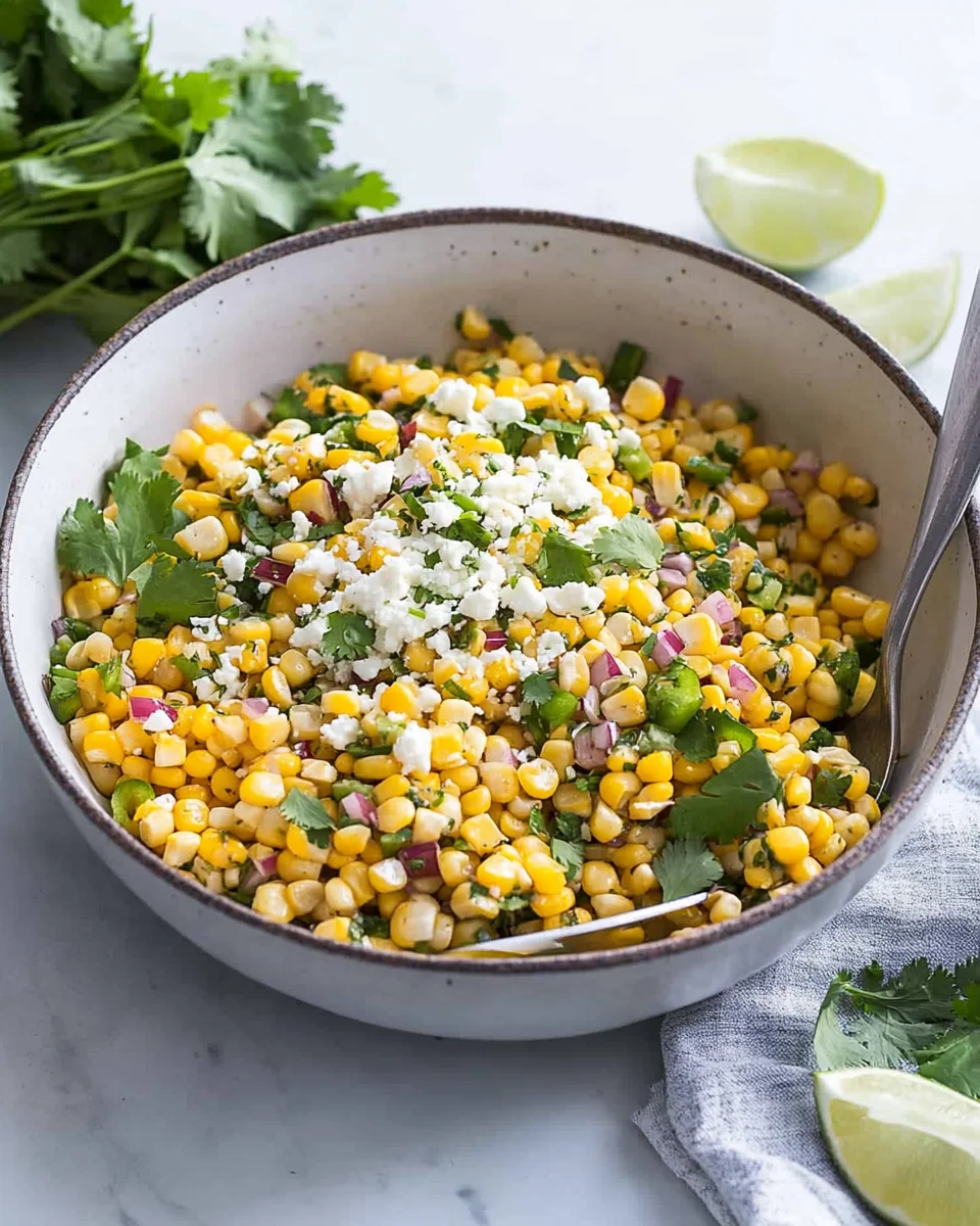 Mexican Street Corn Salad Mexican