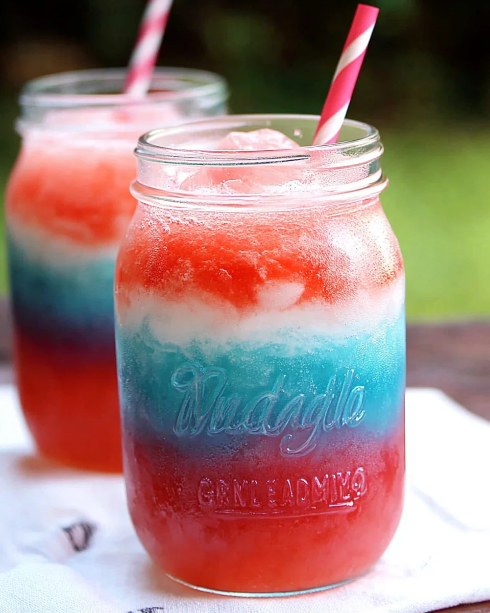 Non-Alcoholic Layered Drinks Non-Alcoholic