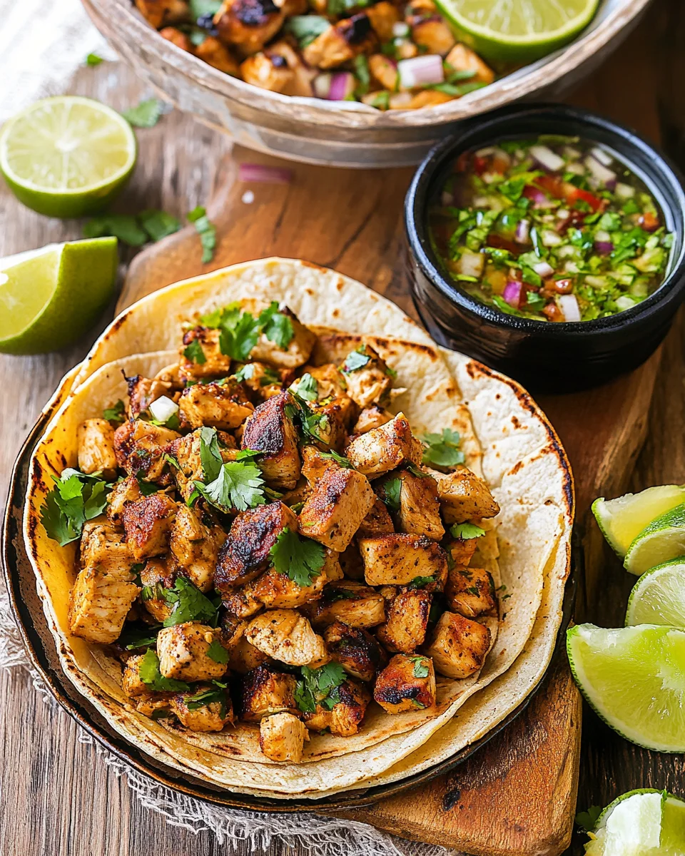 Chicken Marinade - Pollo Asado (Chipotle Copycat) Chicken