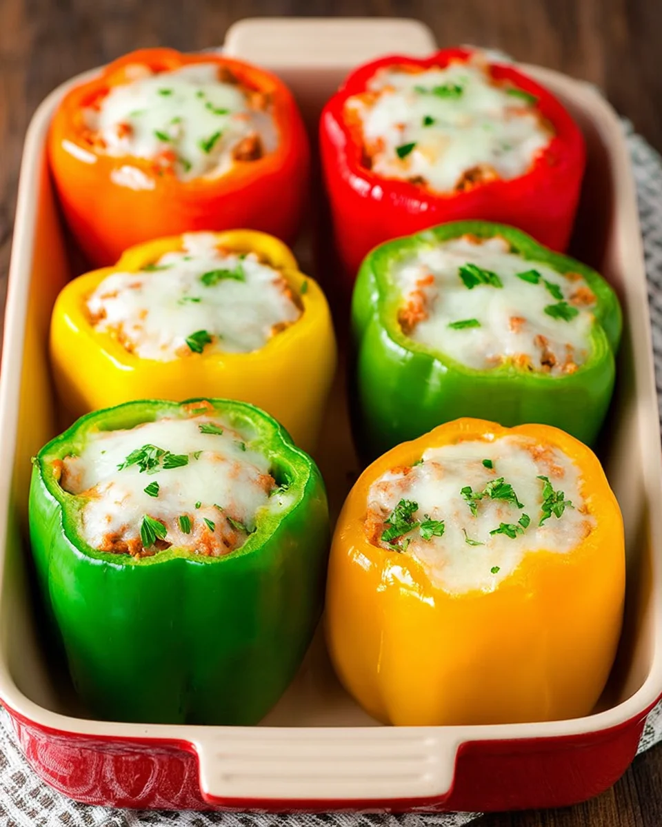 STUFFED BELL PEPPERS STUFFED