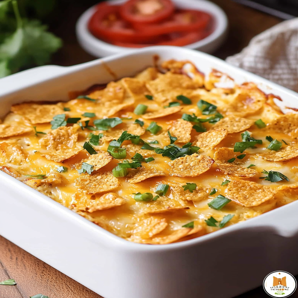 Nacho Cheese Chicken Casserole Serving and storing