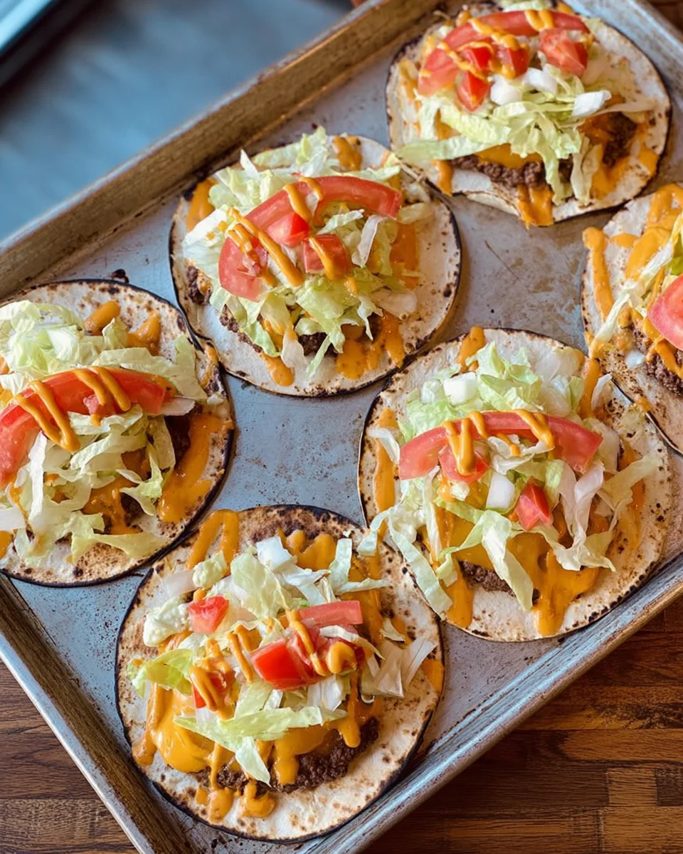 Smash Burger Tacos Smash