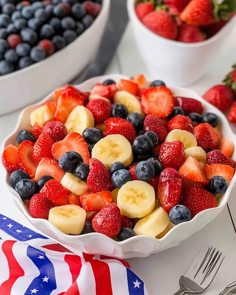 4th of July Fruit Salad 4th of July Fruit Salad