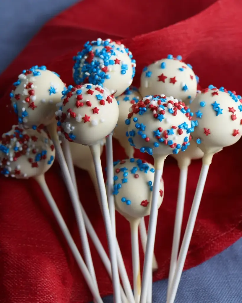 4th of July Cake pops 4th of July Cake pops
