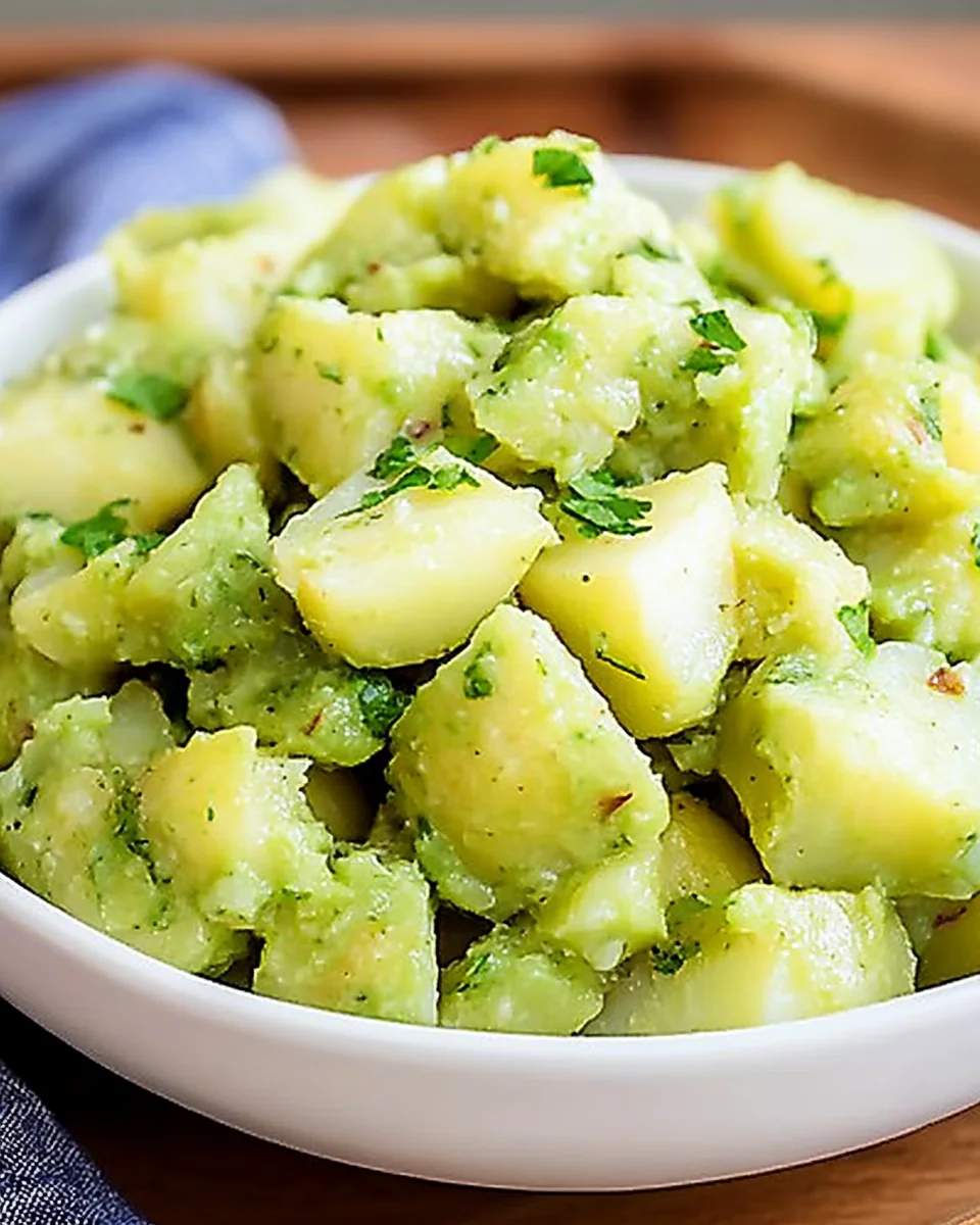 Avocado Potato Salad Avocado